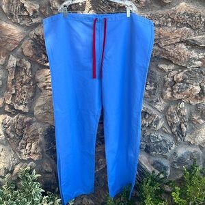 Medline blue scrub pants extra large